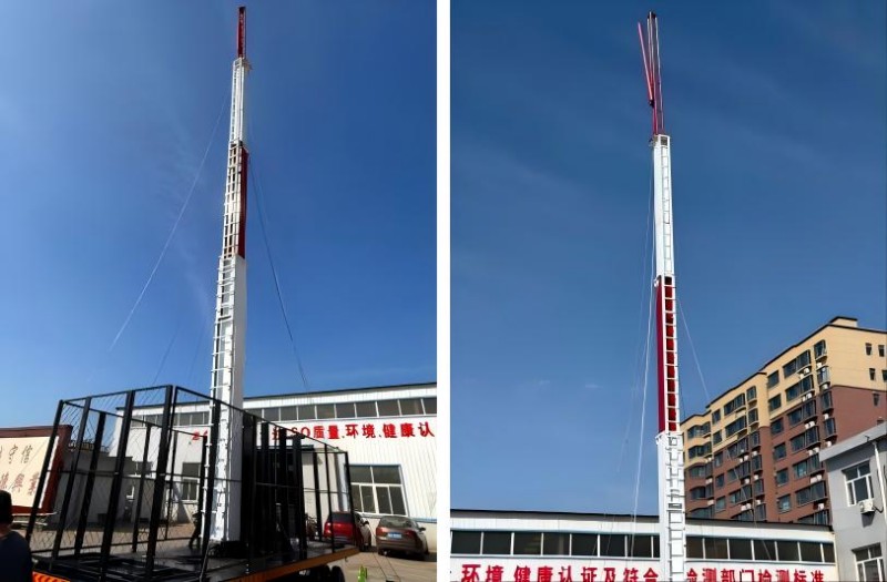 25-метровый военный стандартный сотовый телефон на колесах, экспортируемый в ОАЭ